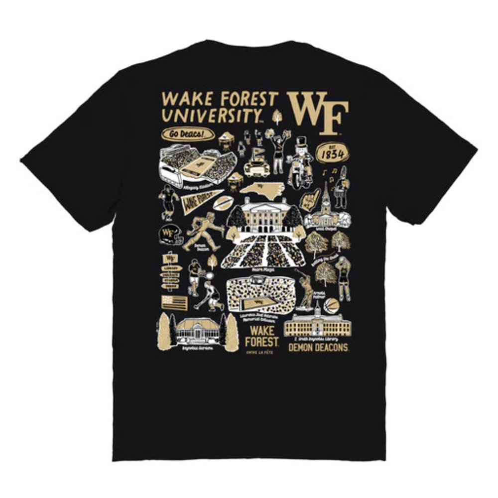 Impressions  Vive La Fe?te Black Unisex Shirt